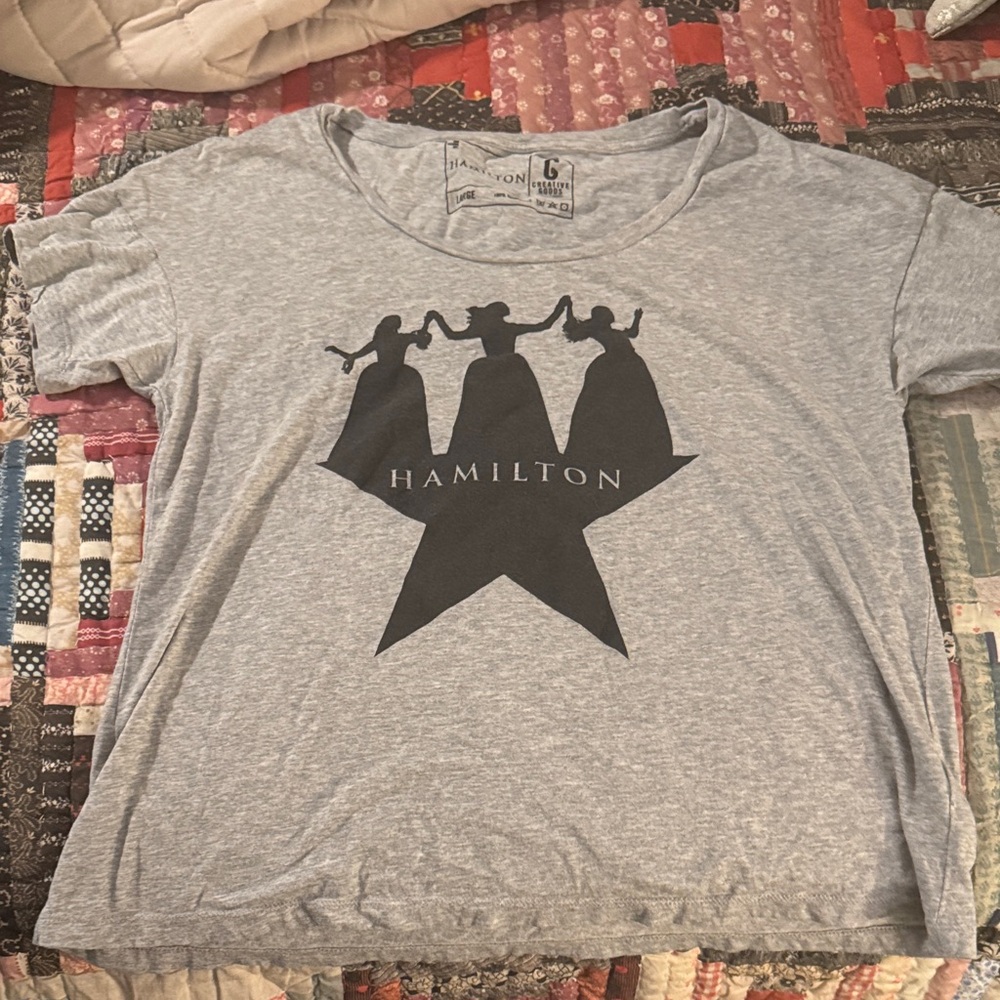 Hamilton Creative Goods Gray T-Shirt size Large.